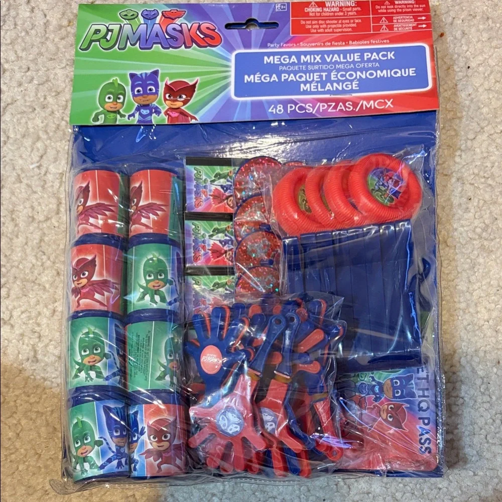 PJs masks Mega Mix Value Pack Party favors